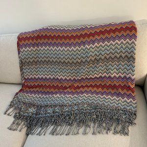 Missoni William Throw Blanket (Originally $445, Barely Used!)